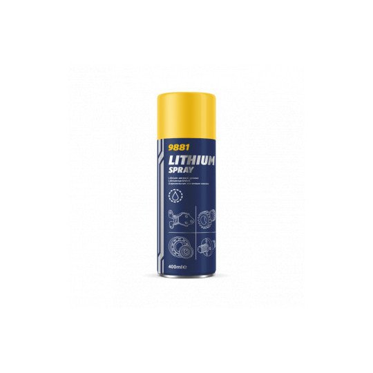 Lithium Spray (lubricante filtro) - 400 ml