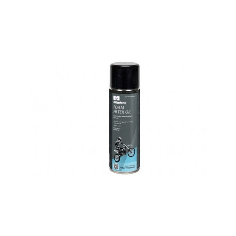 SILKOLENE FOAM FILTER OIL - Spray x 0,5 L