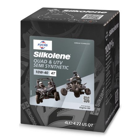 SILKOLENE QUAD UTV 10W40 - Bidon x 4