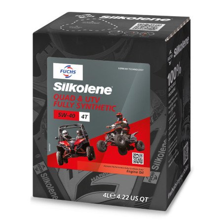 SILKOLENE QUAD UTV 5W40 - Bidon x 4