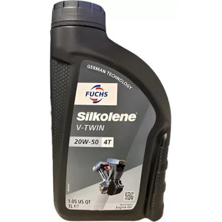 SILKOLENE V-TWIN 20W50 MINERAL - Botella x 1