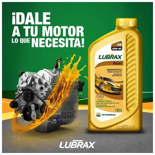LUBRAX TECNO 10W40 - CX6F3L